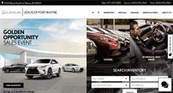 Desktop Screenshot of lexusofftwayne.com